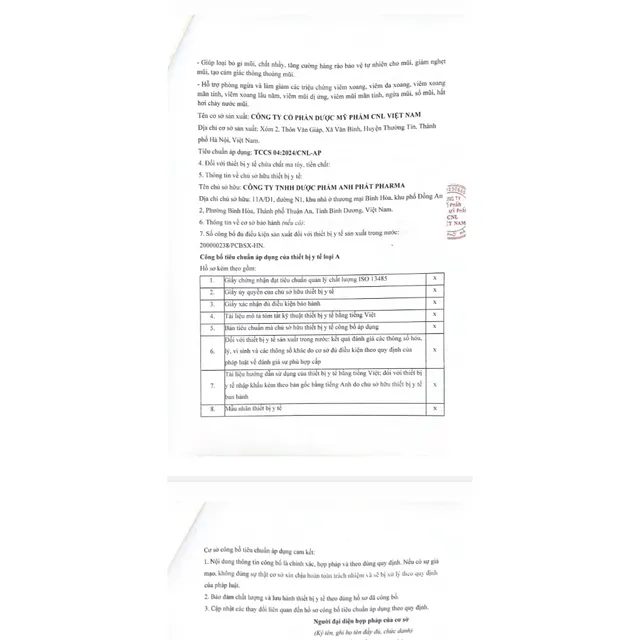 Xịt Xoang NANO