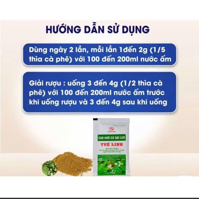 Cao Kh&ocirc; C&agrave; Gai Leo Tuệ Linh 3