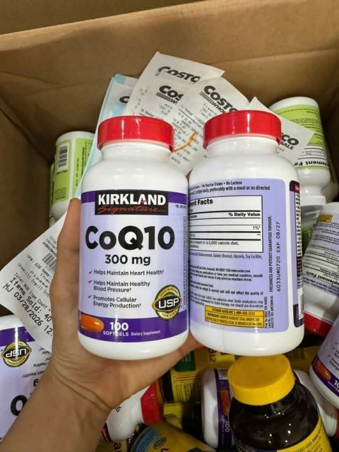Vi&ecirc;n hỗ trợ tim mạch Kirkland CoQ10