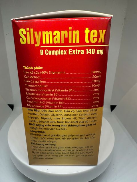 Vi&ecirc;n uống bảo vệ gan Silymarin Tex