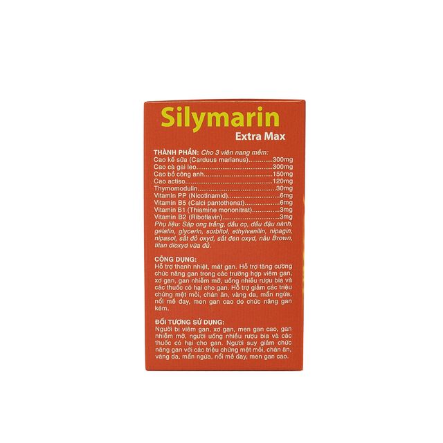 Vi&ecirc;n uống bổ gan SILYMARIN EXTRA MAX