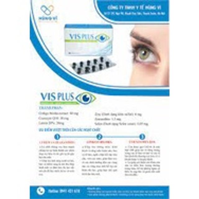 Vi&ecirc;n uống bổ mắt VISPLUS