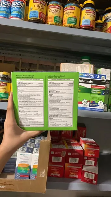 Siro Robitussin Cough+Chest Congestion DM MAX