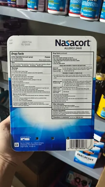 Xịt mũi Nasacort Allergy