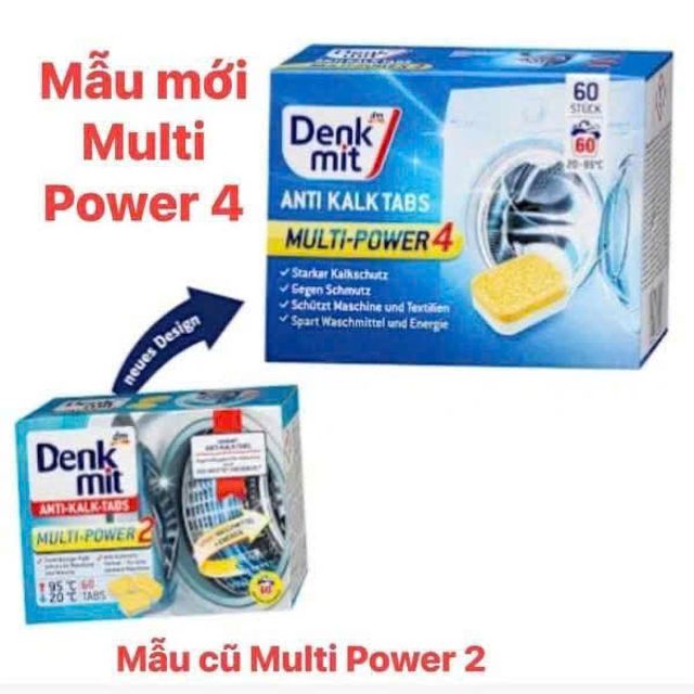 Vi&ecirc;n Tẩy Lồng M&aacute;y Giặt Denkmit