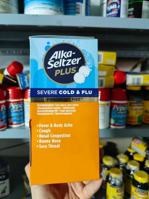 Vi&ecirc;n sủi Alka Seltzer Plus