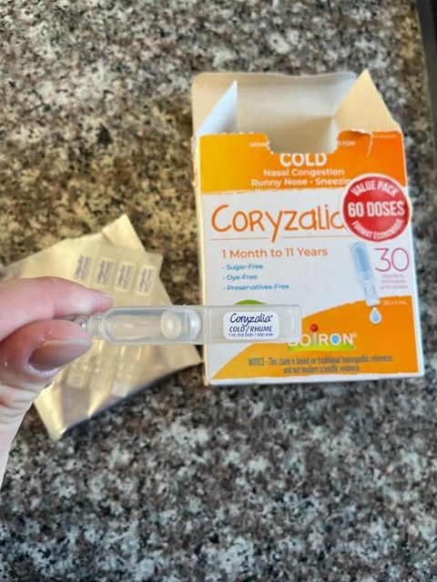Nước muối Coryzalia BOIRON cho trẻ em