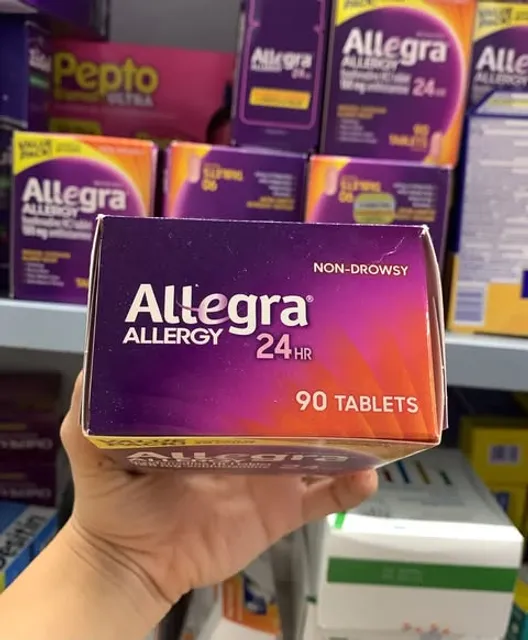 Vi&ecirc;n uống Allegra Allergy