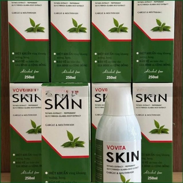 Nước S&uacute;c Miệng Vovita Skin 2
