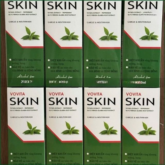 Nước S&uacute;c Miệng Vovita Skin 7