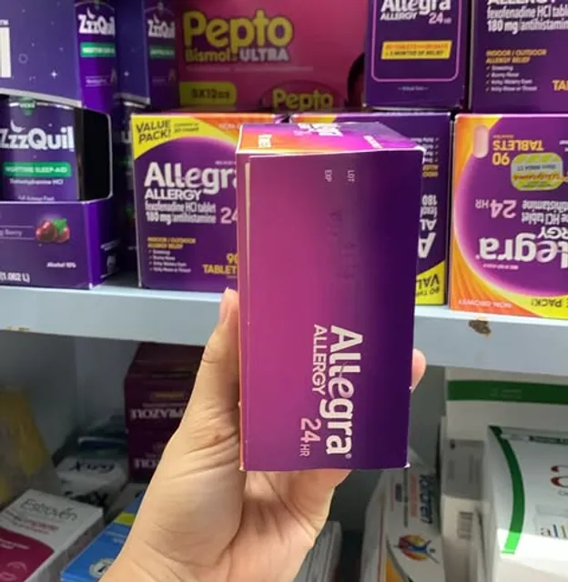 sản phẩm hỗ trợ Allegra Allergy