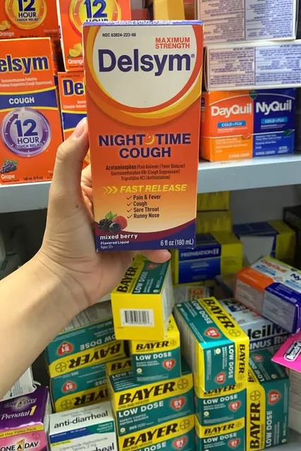 H&igrave;nh ảnh sản phẩm Siro ho Delsym Nighttime Cough