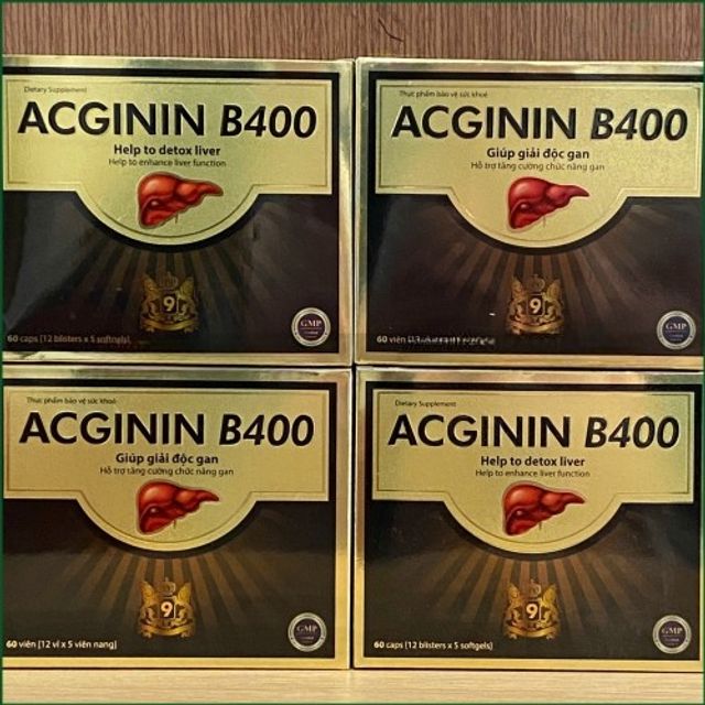Acginin B400 Vi&ecirc;n uống hỗ trợ gan