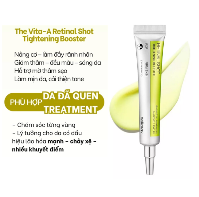 Kem Trẻ H&oacute;a Celimax Re Shot Tightening Booster Inside
