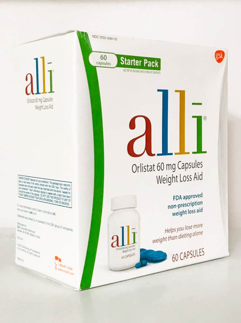 Vi&ecirc;n uống giảm c&acirc;n Alli Orlistat