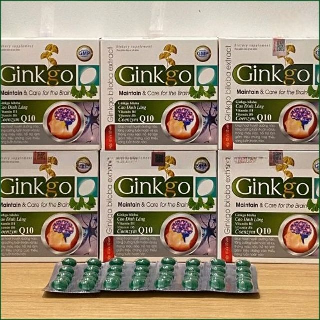 Vi&ecirc;n uống Ginkgo Biloba