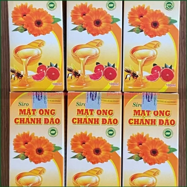 Siro Mật Ong Chanh Đ&agrave;o