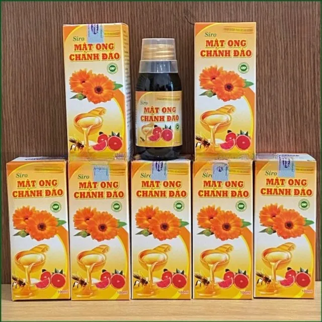 Siro Mật Ong Chanh Đ&agrave;o