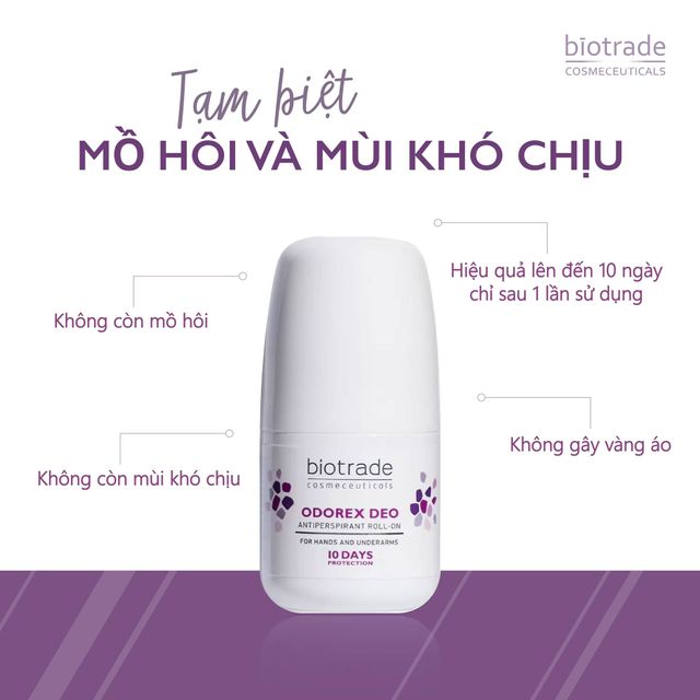 Lăn Khử M&ugrave;i Biotrade Odorex