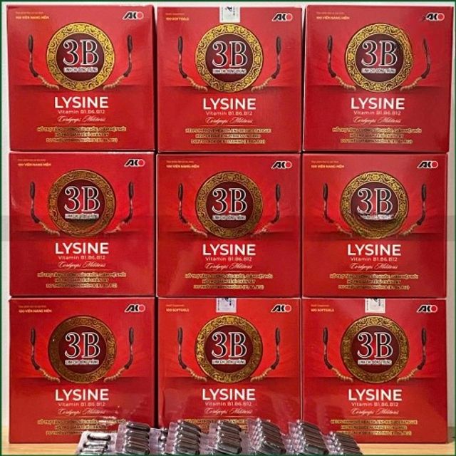 Hộp Lysine Vitamin B