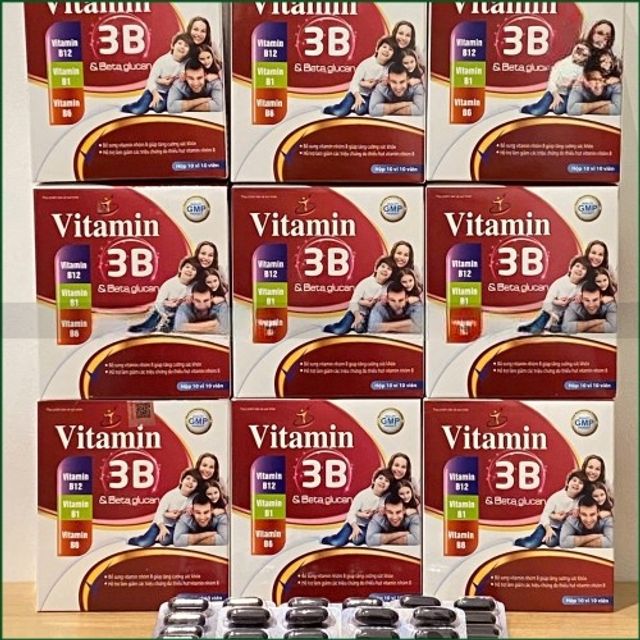 H&igrave;nh ảnh sản phẩm Vitamin 3B & Beta Glucan