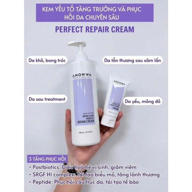 Kem Dưỡng AHOHWA Inter-Cure Perfect Repair 500ml
