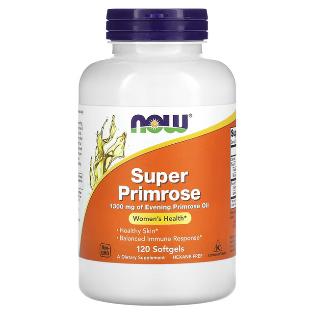 Tinh dầu hoa anh thảo Now Super Primrose 1300mg