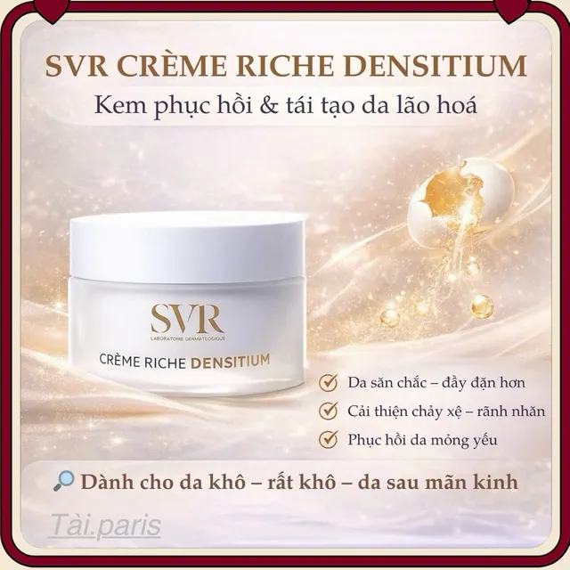 SVR Cr&egrave;me Riche Densitium 50ml