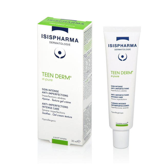 Kem Hỗ Trợ Giảm Mụn ISIS Teen derm Alpha Pure 30ml