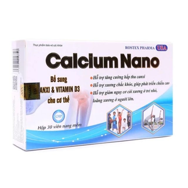 Calcium nano bổ sung canxi