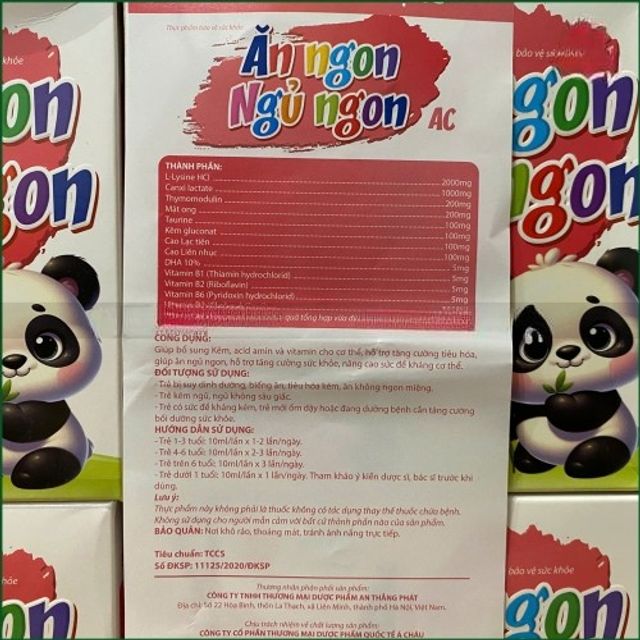 Ưu điểm của Ản Ngon Ngủ Ngon AC