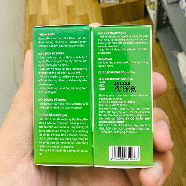 Sản phẩm chăm s&oacute;c tai Orgakids