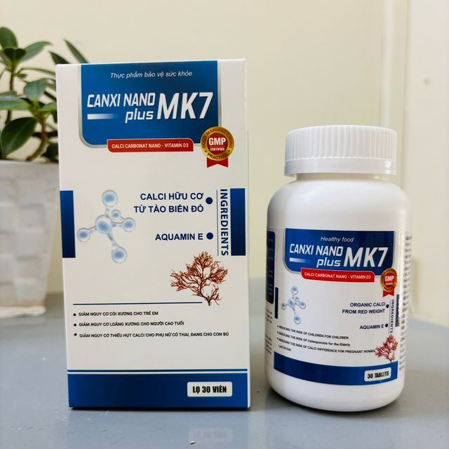 Canxi Nano Plus MK7 - Sản Phẩm Bổ Sung Canxi