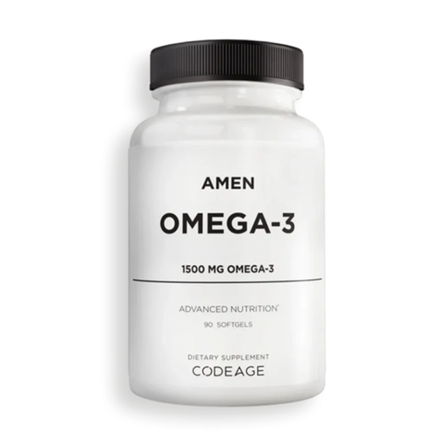Vi&ecirc;n Uống Dầu C&aacute; Codeage Amen Omega-3 1500mg