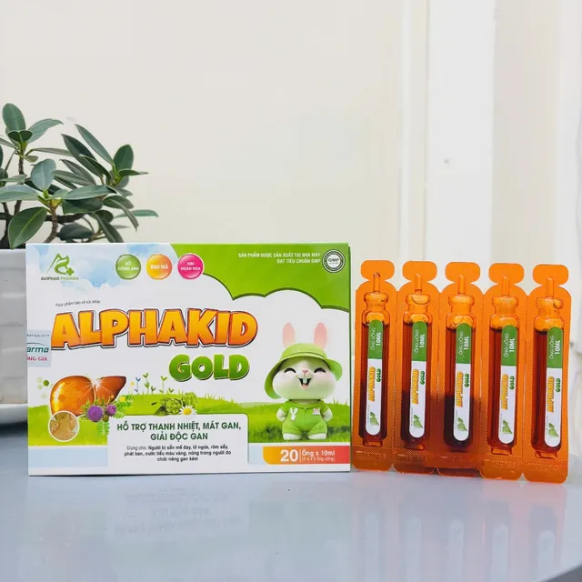 Siro thanh nhiệt m&aacute;t gan ALPHA KID