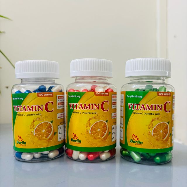 Vitamin C 100 vi&ecirc;n chống oxy h&oacute;a