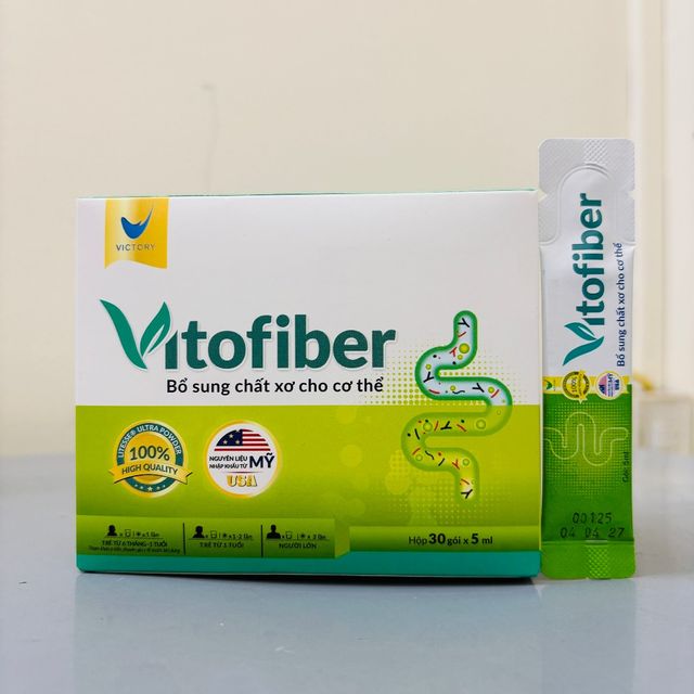 Bổ sung chất xơ giảm t&aacute;o b&oacute;n Vitofiber