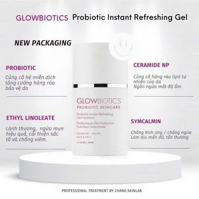 Glowbiotics Probiotic Instant Refreshing Gel Hydrator