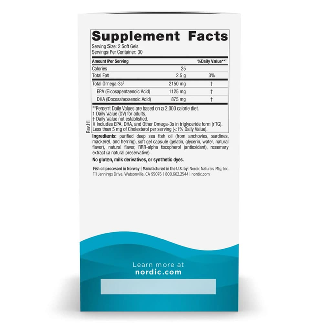 Dầu c&aacute; Omega-3 Nordic Naturals