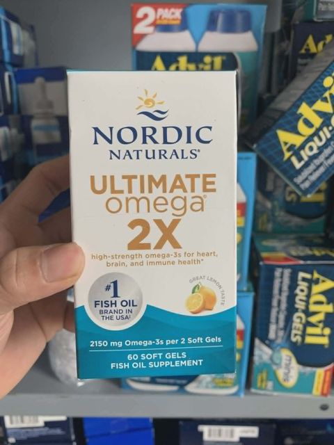 Dầu c&aacute; Omega-3 Nordic Naturals Ultimate Omega 2X