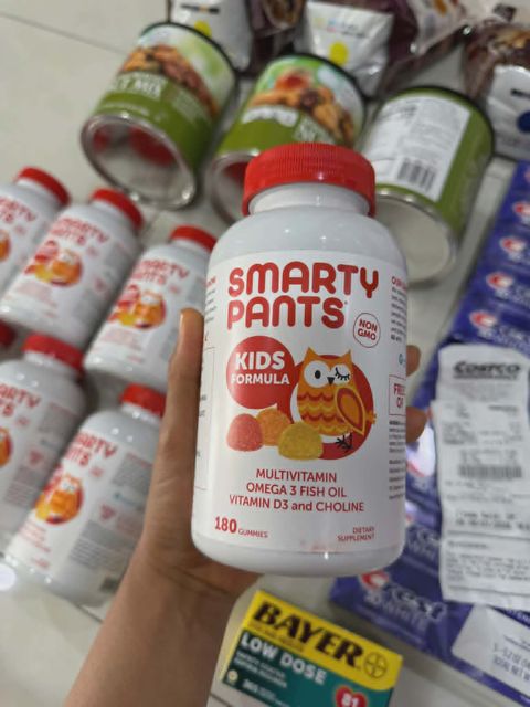 Kẹo bổ đa Vitamin + Omega cho trẻ em Smarty Pants Kids Complete 180 vi&ecirc;n
