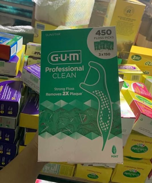 Chỉ nha khoa Gum Professional Clean Mint
