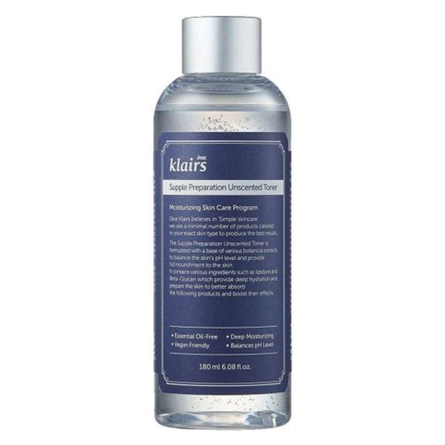 Nước Hoa Hồng Toner Klairs Supple Preparation