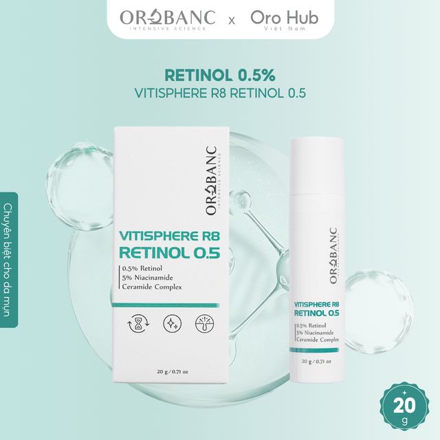 Tinh chất Retinol 0.5% Orobanc