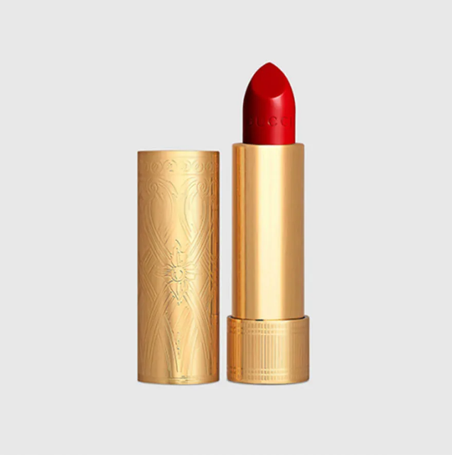 Son Gucci Rouge &Agrave; L&egrave;vres Satin Lipstick M&agrave;u 502 Eadie Scarlet Đỏ Lạnh