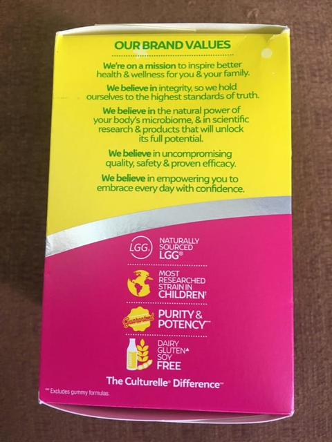 Hướng dẫn sử dụng Culturelle Purely Probiotics Kids