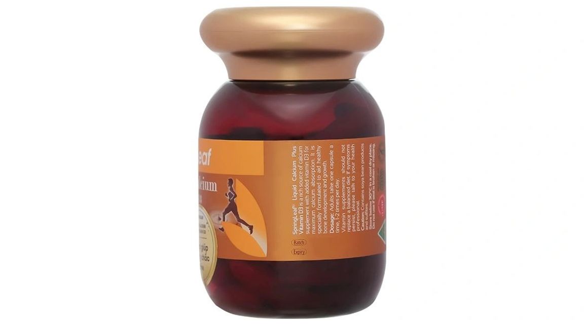 Canxi Spring Leaf Liquid Calcium Plus Vitamin D3