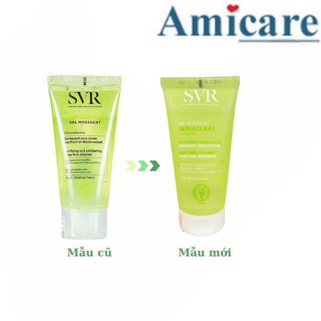 Gel Rửa Mặt Sebiaclear Gel Moussant 200ml