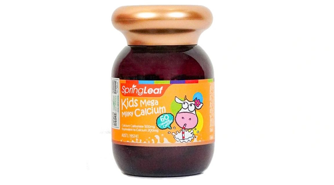 Springleaf Kids Mega Milky Calcium - H&igrave;nh 1