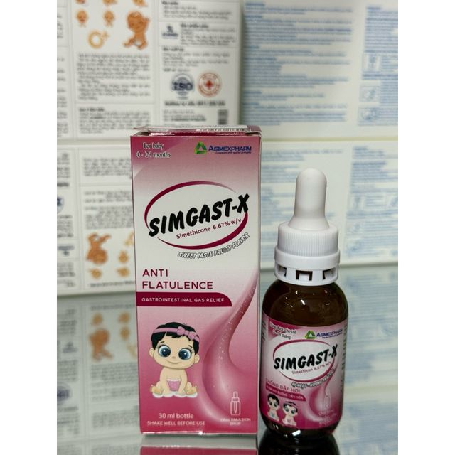 Siro SIMGAST-G chống đầy hơi đường ti&ecirc;u ho&aacute; cho b&eacute;
